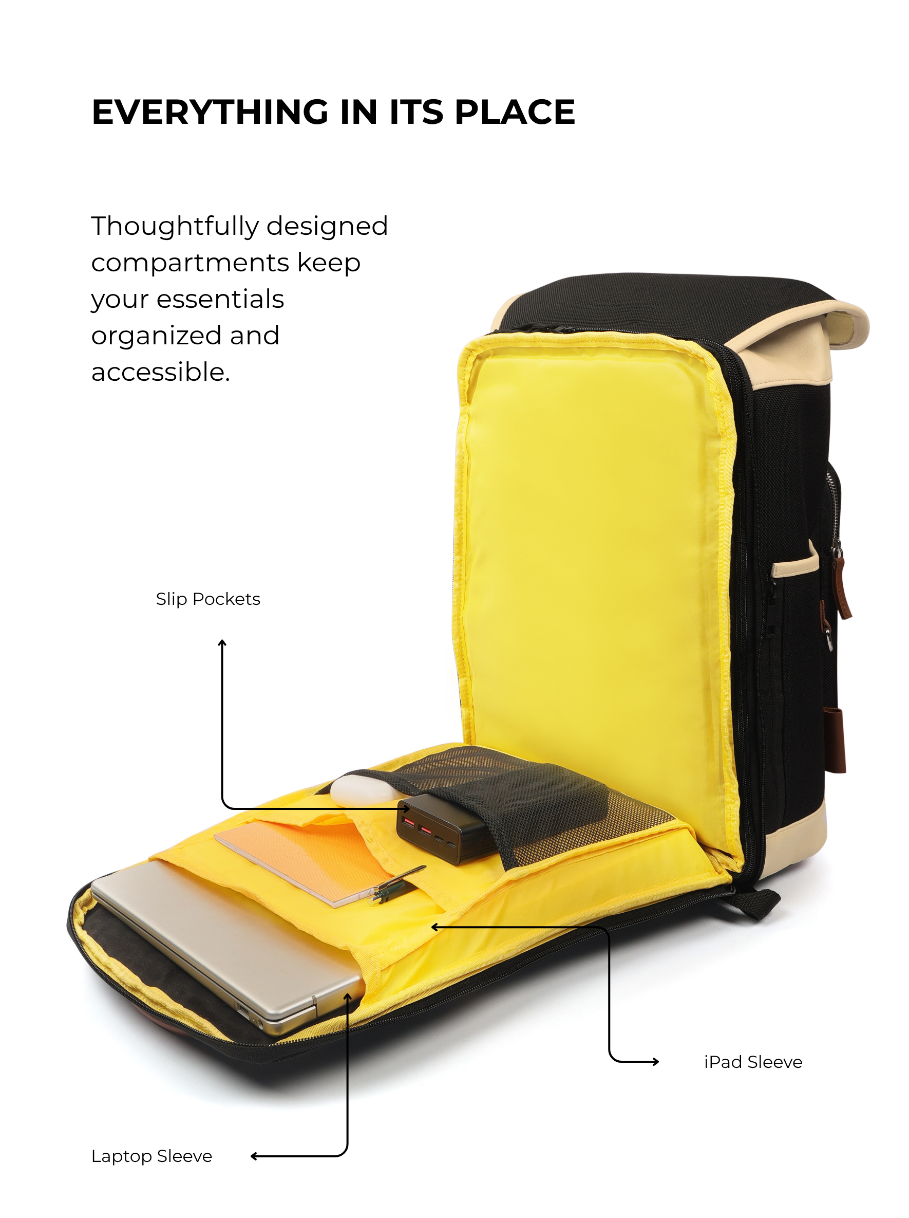 Easify Metro Weekender (Office + 2 Days Travel Backpack)