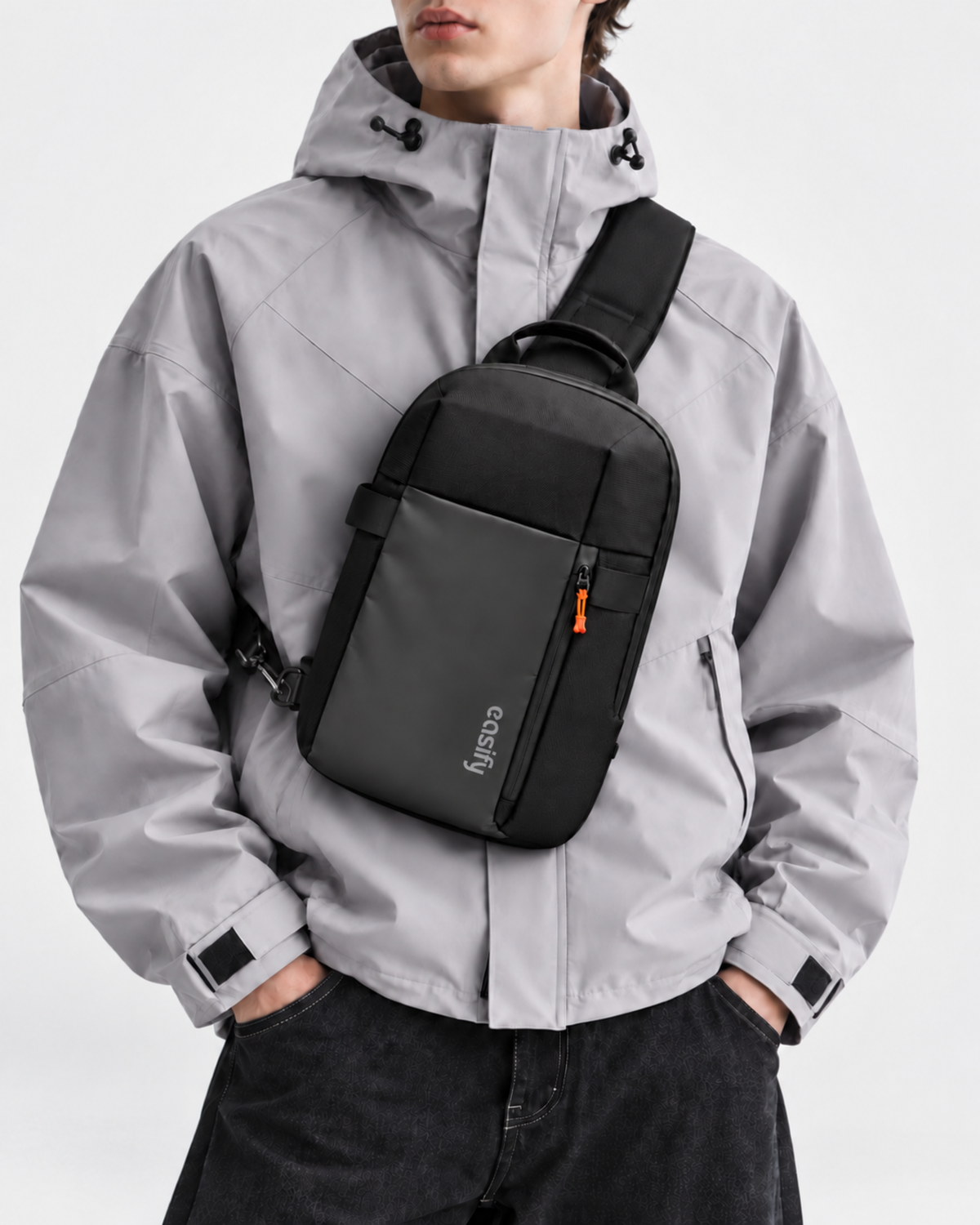 Easify Sling Bag MAX - 5L (11 Inch) - Black