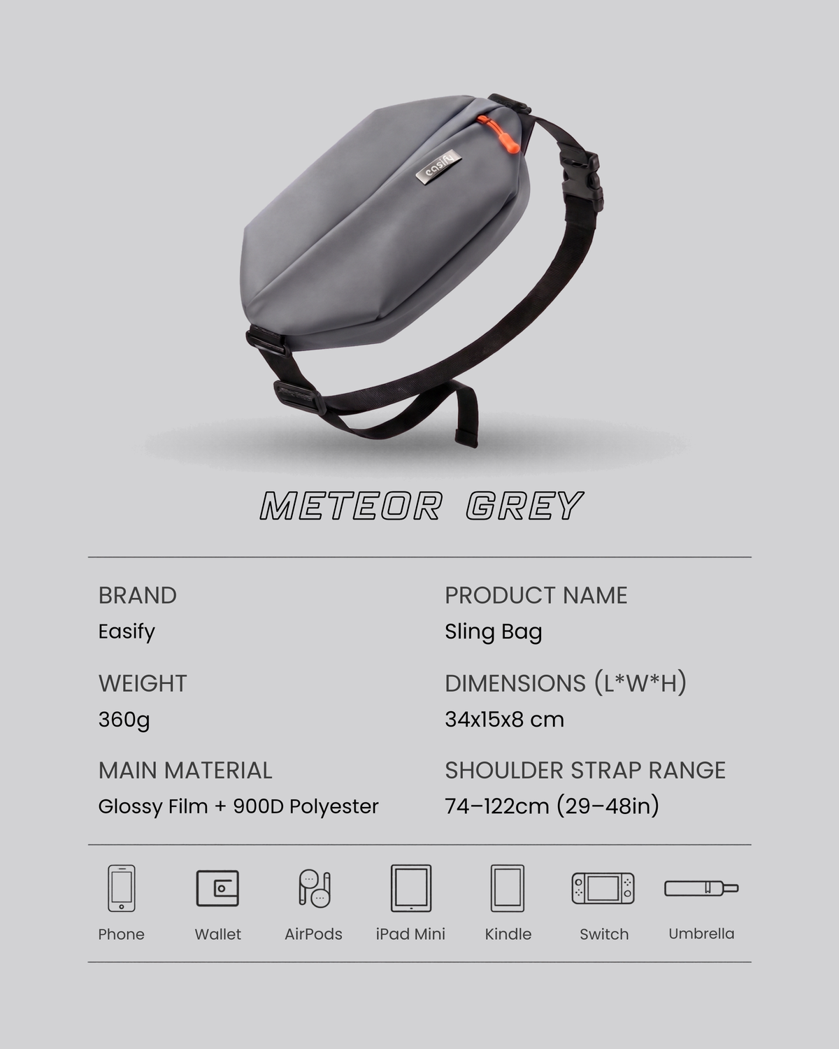 Easify Sling Bag PRO