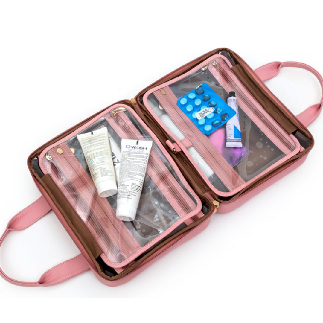 Origin Leather Makeup Bag
