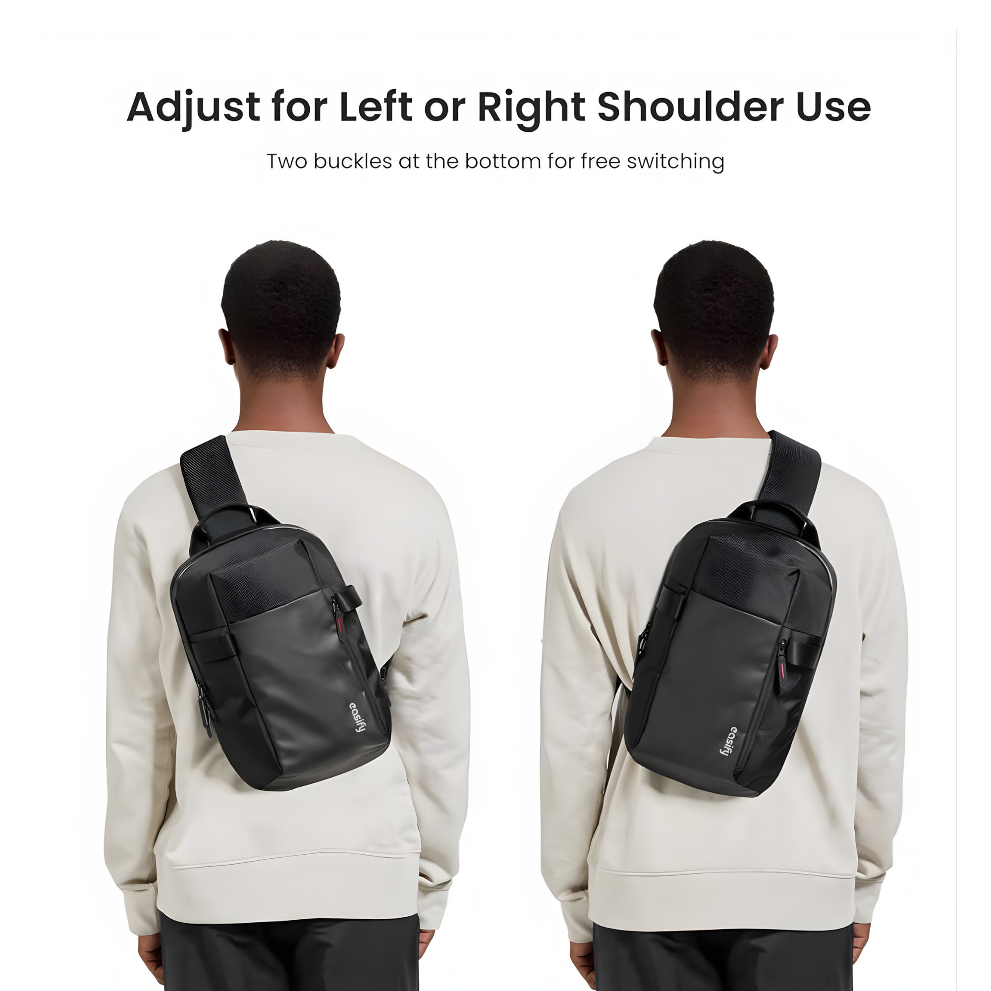 Easify Sling Bag MAX - 5L (11 Inch) - Black