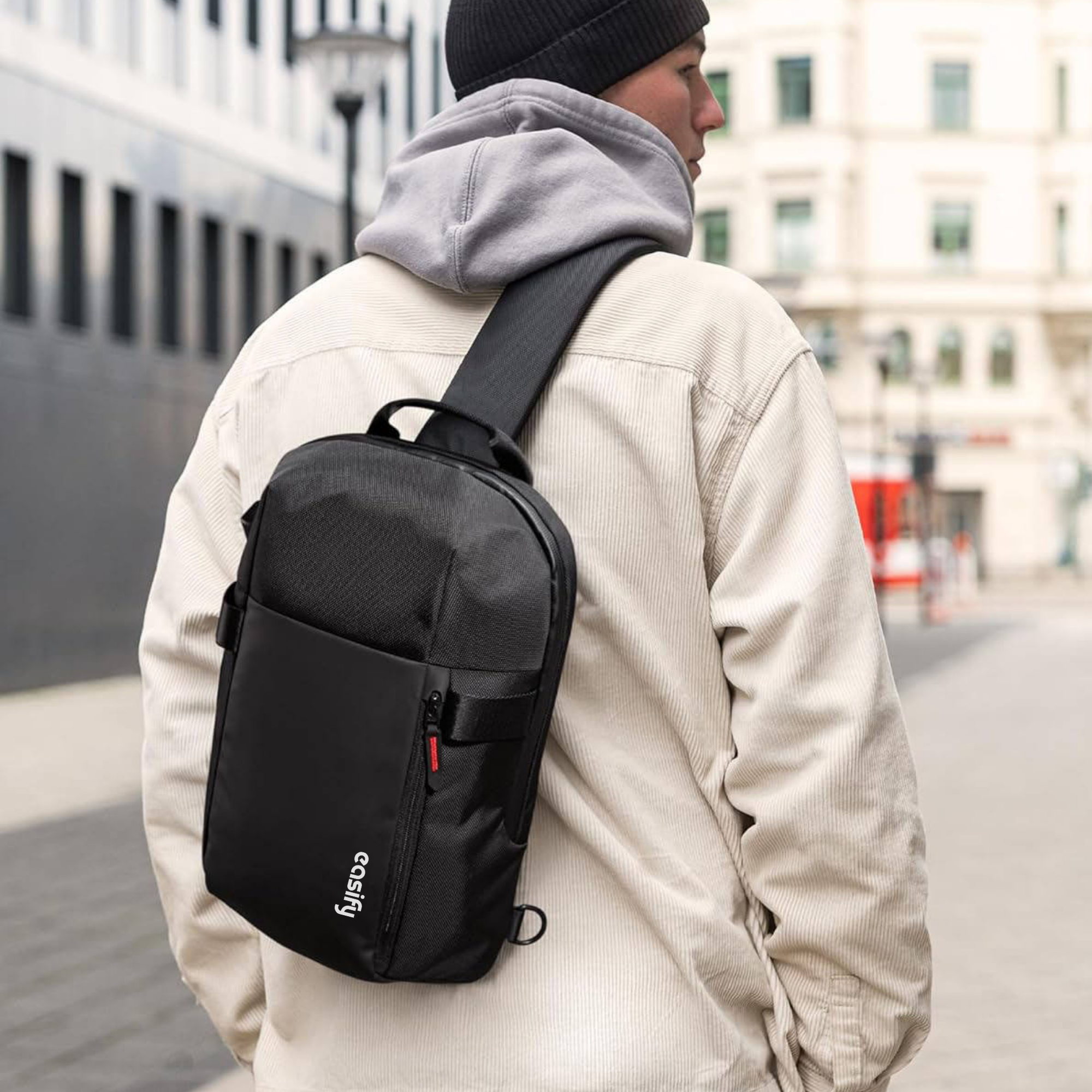 Easify Sling Bag MAX - 5L (11 Inch) - Black