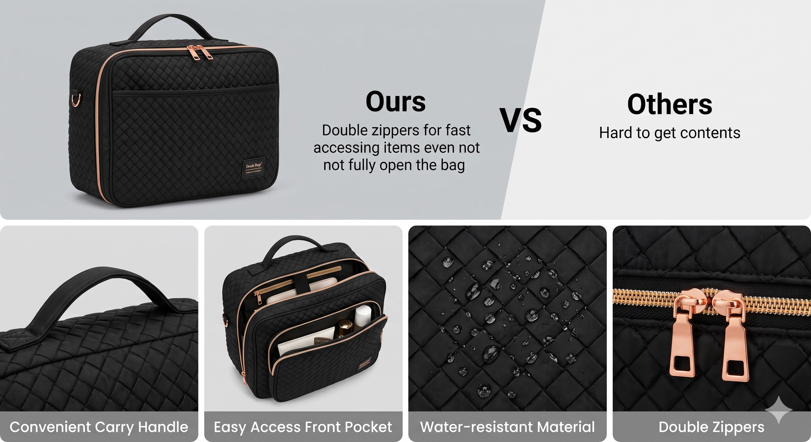 GoEasify Makeup Organizer