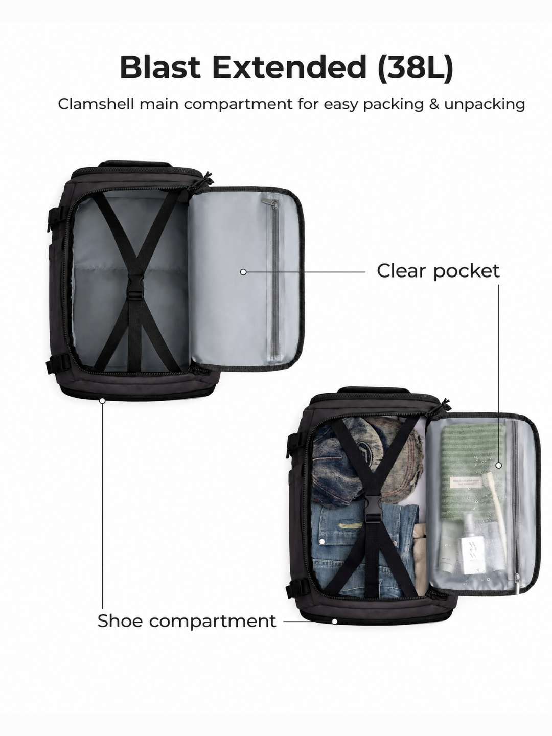 Easify All IN ONE Backpack (38L)