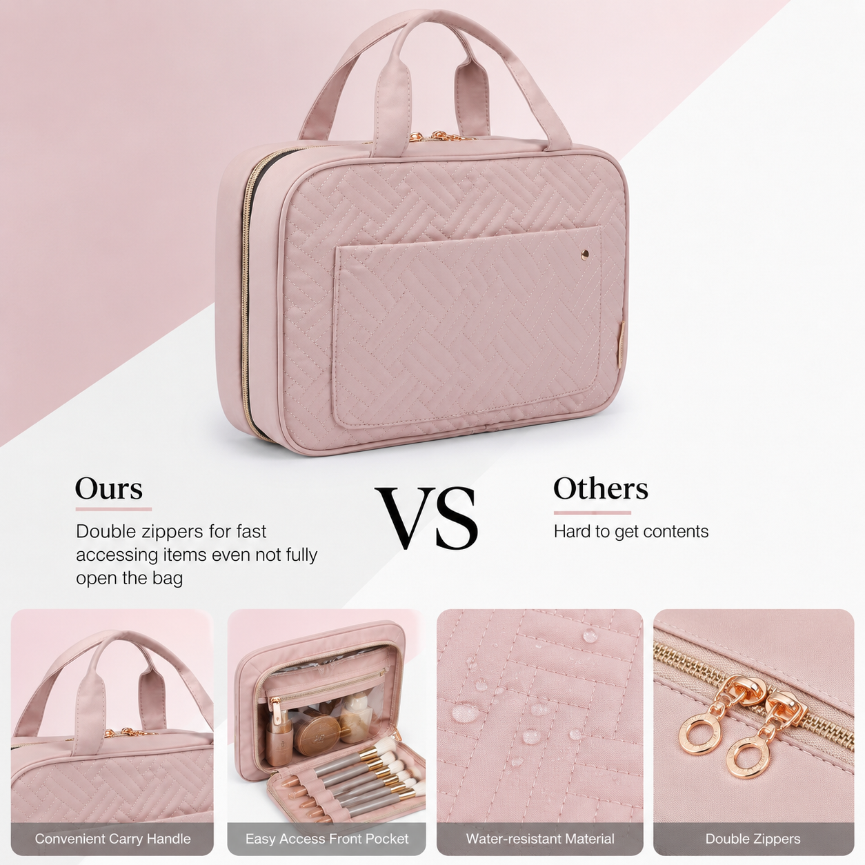 GoEasify Makeup Organizer