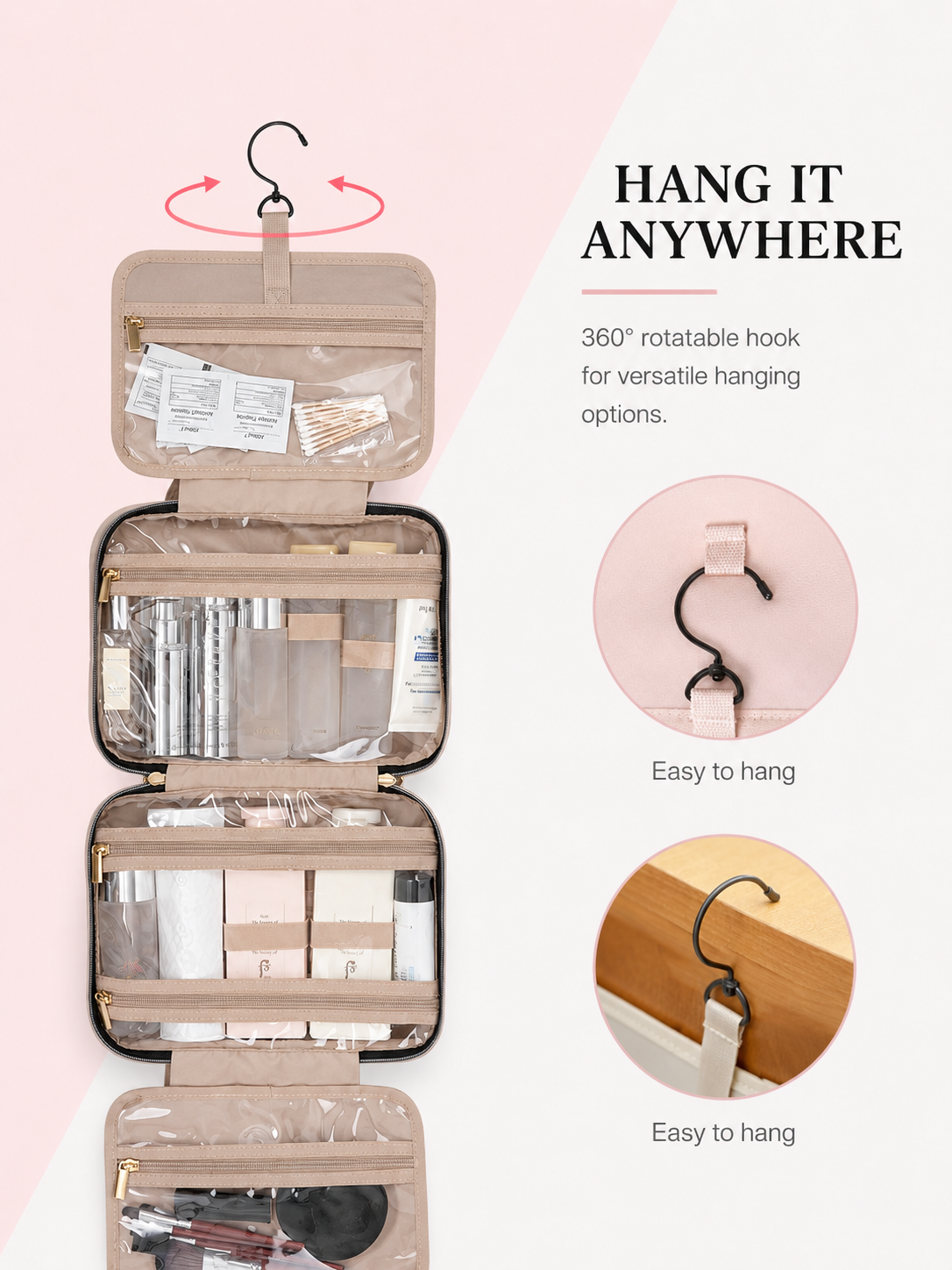 GoEasify Makeup Organizer
