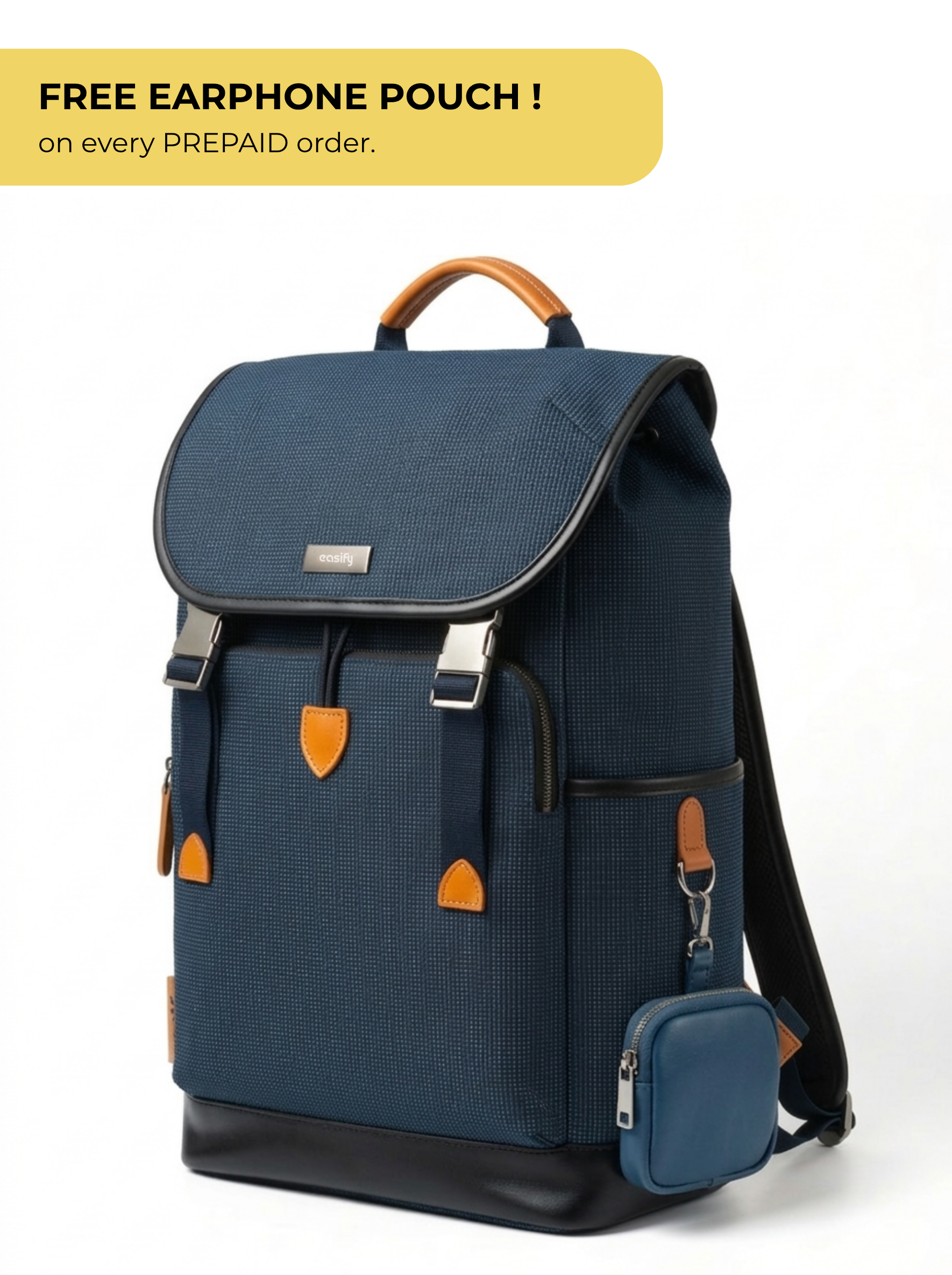 Easify Metro Weekender (Office + 2 Days Travel Backpack)