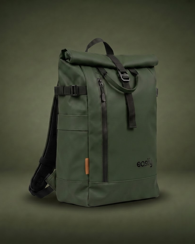 Easify Waterproof Rolltop Backpack