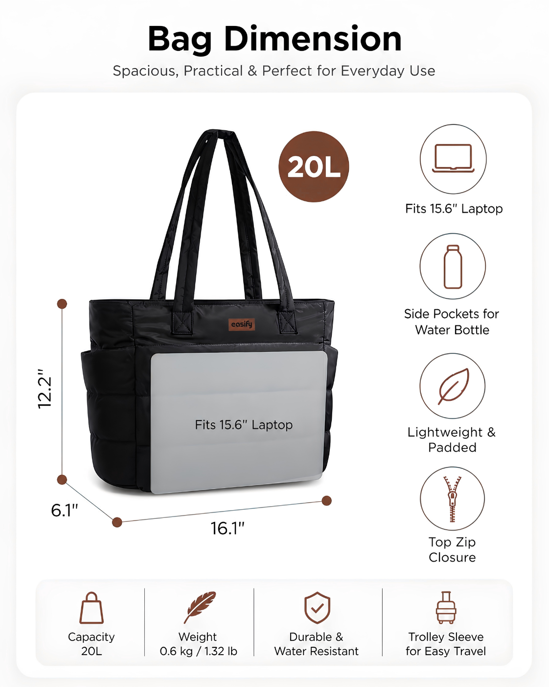 Easify Tote Bag